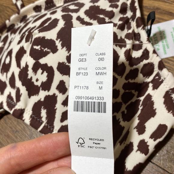 NWT J Crew Bikini Top - Picture 3 of 7
